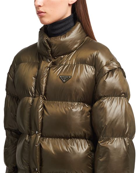 cire nylon puffer prada|prada light re nylon puffer.